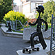 Скульптура скейтбордиста в Иваново